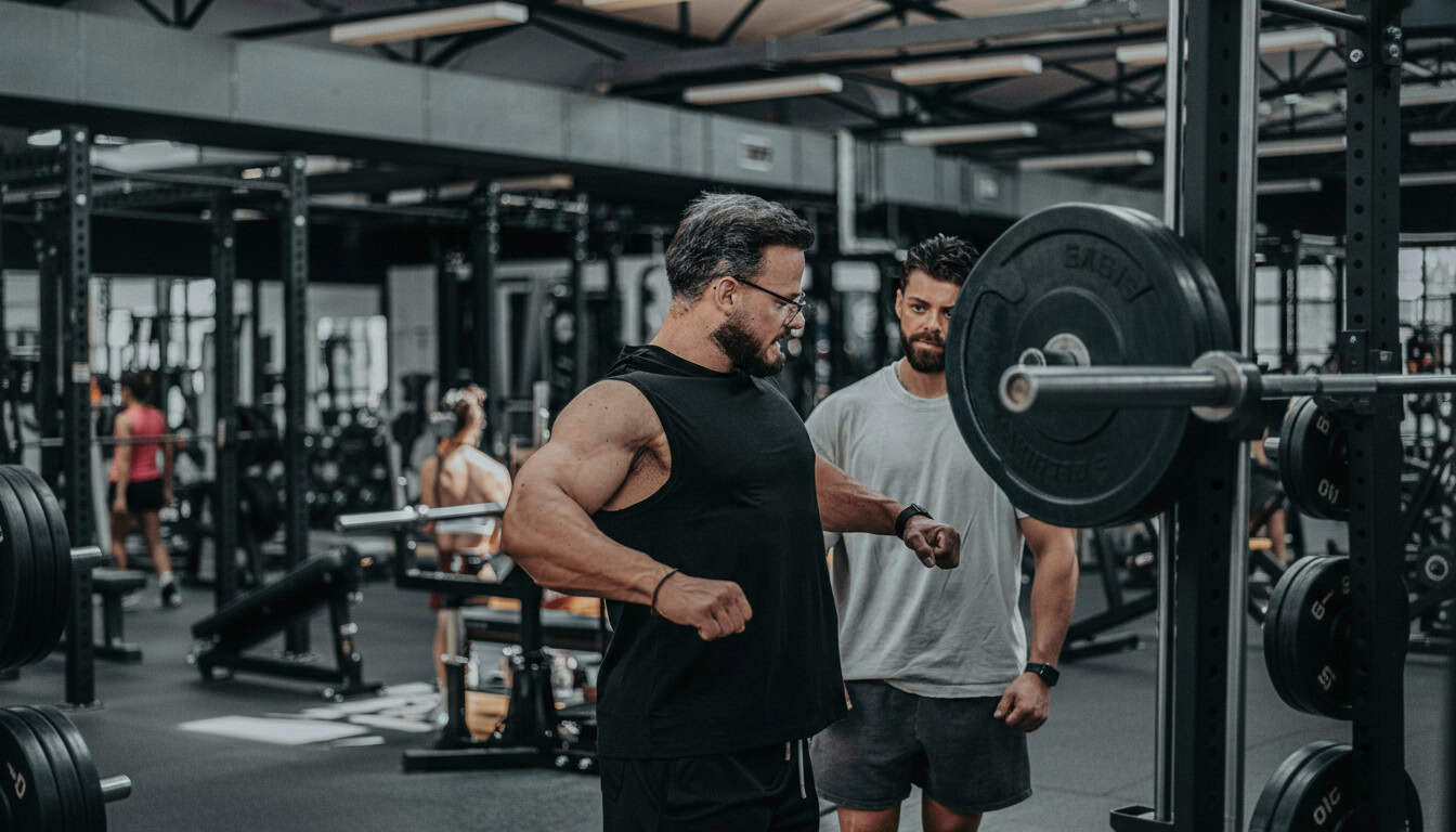 Jannik Oediger mit Coaching Kunde